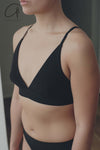 BASERANGE Triangle Bra BRTR-RB-000 Black
